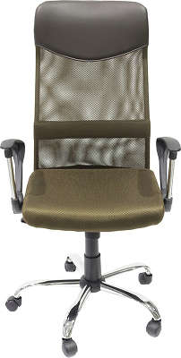 Кресло руководителя COLLEGE H-935L-2 Коричневый, ткань сетчатый акрил