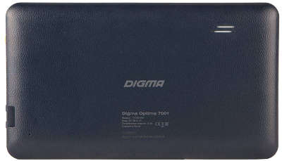 Планшет Digma Optima 7001 A33 (1.2) 4C/RAM512Mb/ROM8Gb 7" TFT 1024x600/WiFi/0.3Mpix/Android 4.4/темно-синий/To