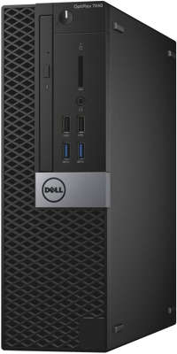 Компьютер Dell Optiplex 7040 SFF i5 6700 (3.2)/8Gb/500Gb/HDG530/W7P +W10Pro/Kb+Mouse