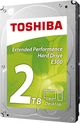 Жесткий диск Toshiba SATA-III 2Tb HDWA120UZSVA E300 (5700rpm) 64Mb 3.5"