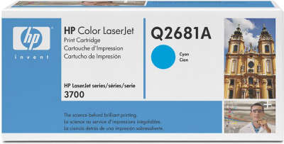 Картридж HP Q2681A голубой
