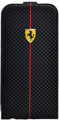 Чехол для iPhone 6/6S Ferrari Formula One Flip, чёрный [FEFOCFLP6BL]