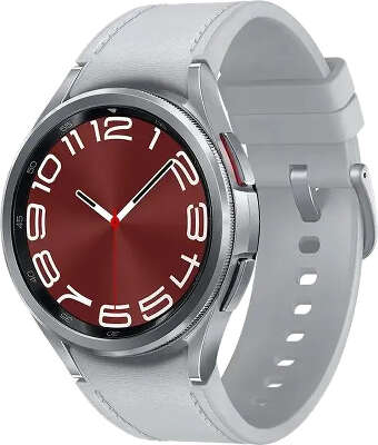 Умные часы Samsung Galaxy Watch 6 Classic 43 мм, серебристый (SM-R950NZSACIS)