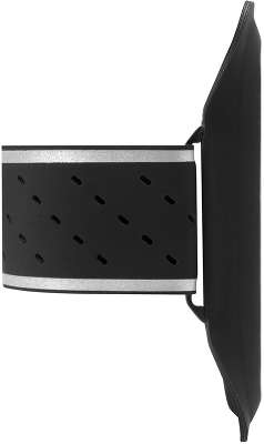 Чехол спортивный для iPhone SE/5S/5 Incase Sports Armband Pro, чёрный/серебристый [CL69048]