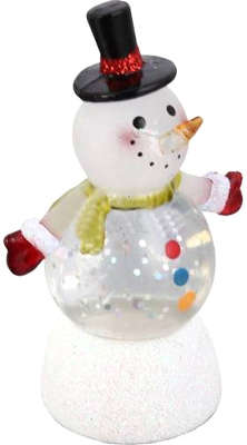 Новогодний сувенир "Снеговик-светофор" ORIENT NY6011, питание от USB