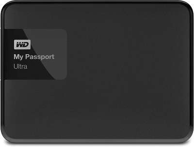Внешний диск WD USB 3.0 3000 ГБ WDBNFV0030BBK My Passport Ultra черный