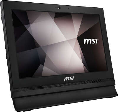 Моноблок MSI MSI Pro 16T 10M-258XRU 15.6" HD 5205U 1.9 ГГц/4/128 SSD/WF/BT/Cam/Kb+Mouse/без ОС,черный