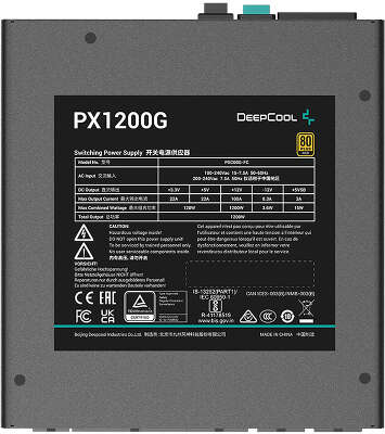 Блок питания 1200W Deepcool PX1200G, 135 мм, 80 Plus Gold, ATX