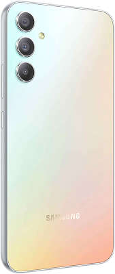 Смартфон Samsung SM-A346 Galaxy A34 5G 6/128Гб Dual Sim LTE, серебристый (SM-A346EZSACAU)