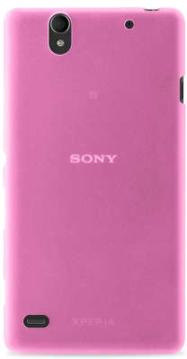 Чехол PURO для Sony Xperia C4, 0.3 мм, розовый [SNYXC403PNK]
