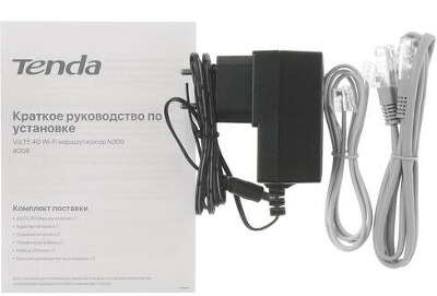 Маршрутизатор Tenda 4G06, 802.11b/g/n, 2.4 ГГц