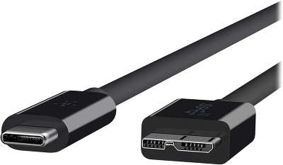 Кабель Belkin 3.1 USB-C to Micro-B Cable [F2CU031bt1M-BLK]