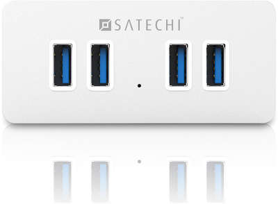 Концентратор Satechi 4-Port USB 3.0 Aluminum Clamp Hub Premium [B00S6YSWUW]