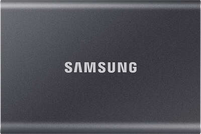 Внешний SSD Samsung 2Tb T7 1.8", USB 3.2/Type-C, серый (MU-PC2T0T/WW)