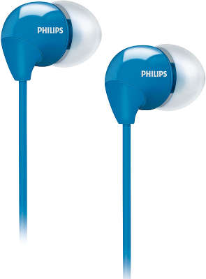 Наушники Philips SHE3590, голубые
