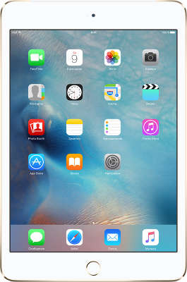 Планшетный компьютер Apple iPad mini 4 [MK712RU/A] 16GB Wi-Fi + Cell Gold