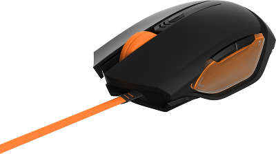 Мышь игровая ThunderX3 TM10 3000 dpi, Orange [4713105959086]
