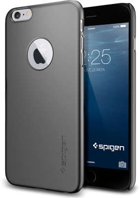 Чехол Spigen SGP Thin Fit A для iPhone 6 Plus/6S Plus, Gun Metal [SGP10890]