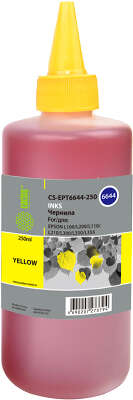 Чернила CACTUS 250ml /L100 [CS-EPT6644-250], Yellow