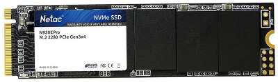 Твердотельный накопитель M.2 NVMe 512Gb Netac N930E Pro [NT01N930E-512G-E4X] (SSD)