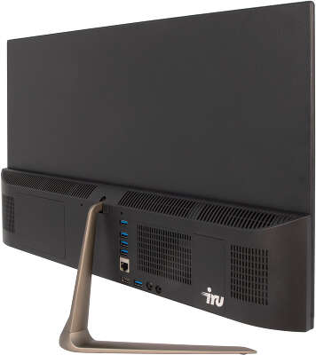 Моноблок IRU Office 23IGLG 23.8" FHD N4020 1.1 ГГц/4/256 SSD/WF/BT/Cam/без ОС,черный