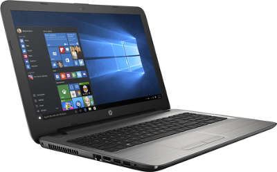 Ноутбук HP 15-ba503ur 15.6" HD Silver E2-7110/4/500/WiFi/Cam/W10 [X5D86EA]