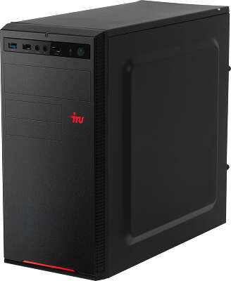 Компьютер IRU Home 310H5SE MT i3 10105 3.7 ГГц/16/240 SSD/без ОС,черный