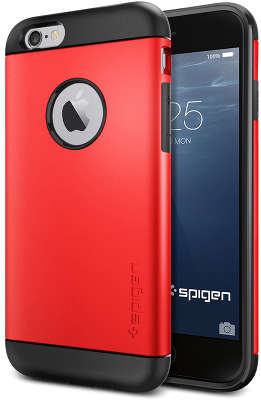Чехол Spigen SGP Slim Armor для iPhone 6/6S, Electric Red [SGP10956]