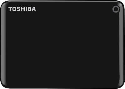 Внешний диск 2 ТБ Toshiba Canvio Connect II USB 3.0, Black [HDTC820EK3CA]