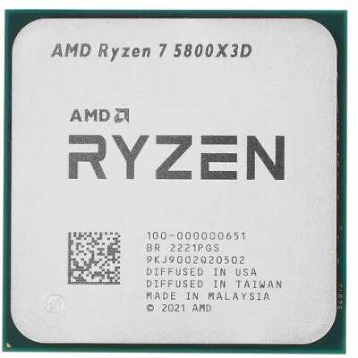 Процессор AMD Ryzen 7-5800X3D Vermeer, (3.4GHz) SocketAM4 OEM