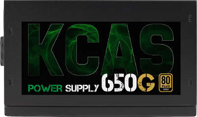 Блок питания 650W Aerocool KCAS PLUS GOLD ARGB [KCAS PLUS 650G] 80+ Gold
