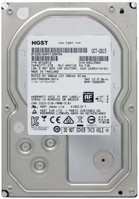 Жёсткий диск Hitachi Enterprise 3.5" SAS 2Tb, 7200rpm, 128MB buffer (HUS726020AL5214 Ultrastar Raid Edition)