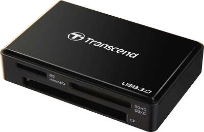 Устройство чтения/записи Transcend TS-RDF8K2 USB 3.1, чёрное