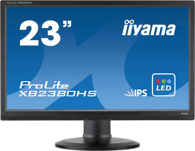Монитор Iiyama 23" X2380HS-B1 черный IPS
