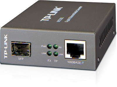 Медиаконвертер TP-Link MC220L 1000Mbit RJ45 SFP MiniGBIC