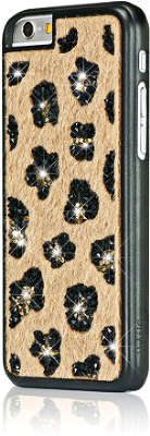 Чехол для iPhone 6/6S Bling My Thing Swarovski Glam!, Leopard Beige [ip6-gm-bw-leo]