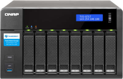Сетевое хранилище QNAP TVS-871T-i5-16G
