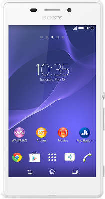 Смартфон Sony D2403 Xperia™ M2 Aqua , белый