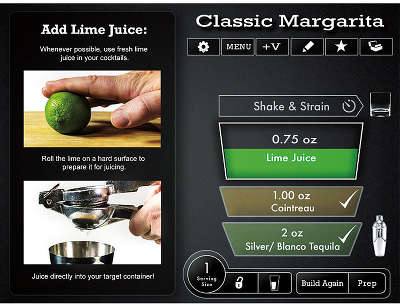 Весы для коктейлей Brookstone Perfect Drink App-controlled Smart Bartending