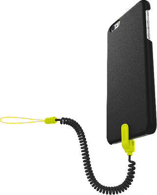 Чехол с фиксатором от падений для iPhone 6 Plus/6S Plus Kenu Highline, чёрный/зелёный [HL6P-GN-NA]
