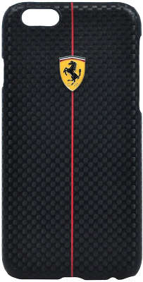 Чехол для iPhone 6/6S Ferrari Formula One Hard, чёрный [FEFOCHCP6BL]