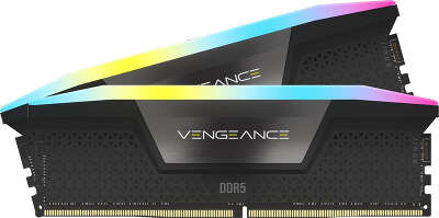 Набор памяти DDR5 DIMM 2x16Gb DDR5600 Corsair Vengeance RGB (CMH32GX5M2B5600C36K)
