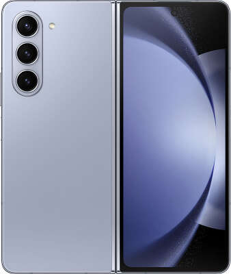 Смартфон Samsung Galaxy Z Fold5, Qualcomm Snapdragon 8 Gen 2, 12Gb RAM, 256Gb, голубой (SM-F946BLBBCAU)