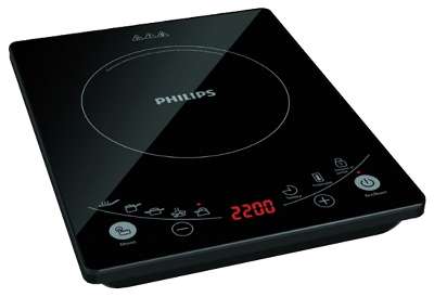 Индукционная плита Philips HD4959/40, черный
