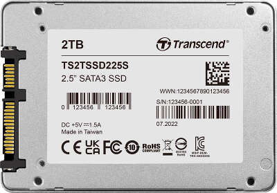 Твердотельный накопитель SATA3 2Tb [TS2TSSD225S] (SSD) Transcend SSD225S
