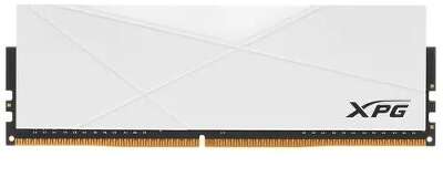 Модуль памяти DDR4 UDIMM 16Gb DDR3600 ADATA XPG Spectrix D50 RGB White (AX4U360016G18I-SW50)