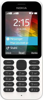 Мобильный телефон Nokia 215 Dual sim White