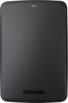 Внешний диск 2 ТБ Toshiba Canvio Basics USB 3.0, Black [HDTB320EK3CA]