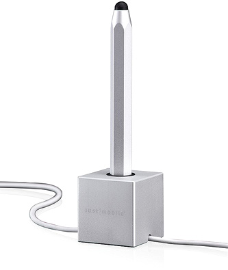 Алюминиевый стилус с подставкой Just Mobile AP-818-AC-818 для iPad