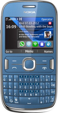 Мобильный телефон Nokia Asha 302 Blue (Синий)